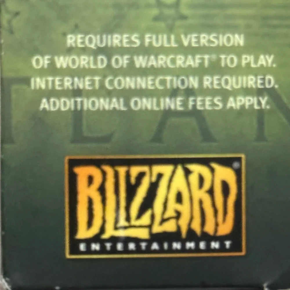 World of Warcraft Burning Crusade Expansion‎ Set PC Game Complete Blizzard